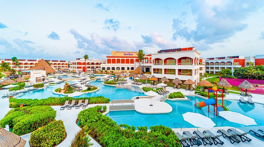 Hard Rock Riviera Maya all-inclusive resort with rock-star amenities, multiple pools, and entertainment for families and adults near Playa del Carmen.