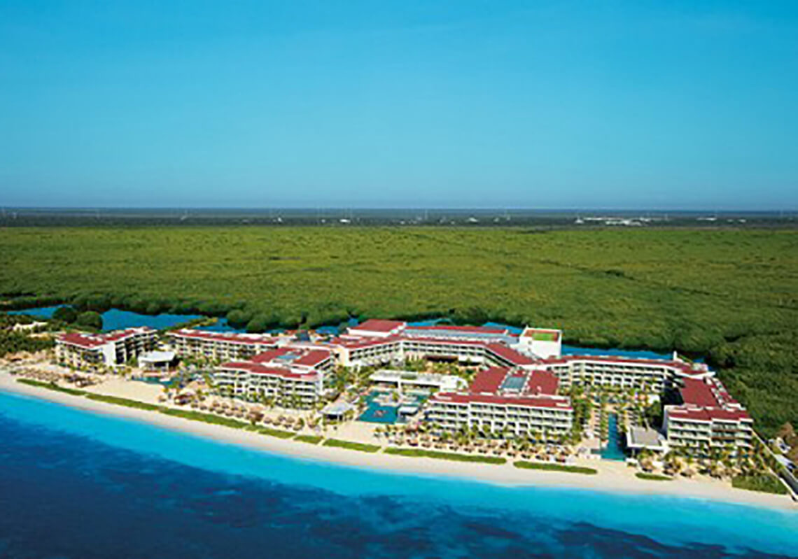 Secrets Akumal adults-only all-inclusive resort with pristine beach, turquoise waters, and romantic atmosphere in Riviera Maya Mexico.
